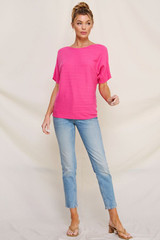 Soft Varigated Ribbed Top