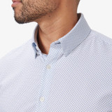 Mizzen and Main White Plus Print Shirt