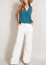 EE:Some Wide Leg Pleated Pants