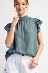 EE:Some Mock Neck Blouse