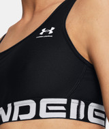 UA® HeatGear® Armour Mid Branded Sports Bra