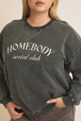 Gilli Plus "Homebody" Washed Sweatshirt