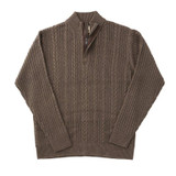 Trend by F/X Fusion ¼ Zip Cable Mock Sweater- 1230TR.C