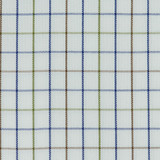 Cooper & Stewart Regular Fit Multi Windowpane Button Down Collar