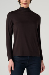 Liverpool Mock Neck Knit Top