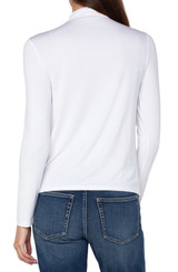 Liverpool Mock Neck Knit Top
