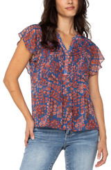 Liverpool Double Layer Flutter Sleeve - LM8C83PCP56