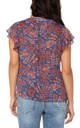 Liverpool Double Layer Flutter Sleeve - LM8C83PCP56
