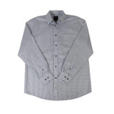 F/X Fusion B&T Long Sleeve Micro Textured Check Shirt