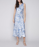 Charlie B Printed Satin Dress