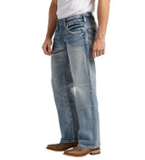 Silver Gordie Relaxed Fit Jean - M83456SMC150