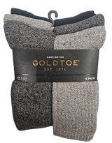 Gold Toe Harrington Crew Sock 6 Pair 3400S