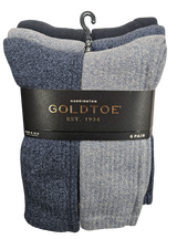 Gold Toe Harrington Crew Sock 6 Pair 3400S