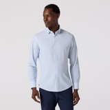 Mizzen and Main No Tuck Leeward White Circle Mosaic Shirt