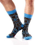 YO Sox Men's Pacman Socks