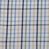 F/X Fusion B&T Short Sleeve Oxford Check Shirt - White/Green/Navy