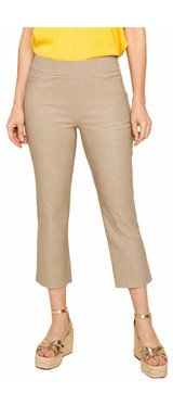 Renuar Pull On 23" Cropped Pant
