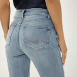 Silver Avery Capri Jean - L44941SIA216