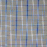F/X Fusion Short Sleeve Multi Plaid Shirt- Grey/Blue