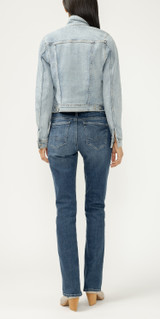 Silver Elyse Slim Boot Jeans - L03601EAE366