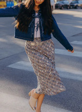 Mikarose Route 66 Jacket In Frontier Blue