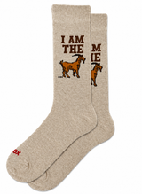 HOTSOX I Am The Goat Crew Sock