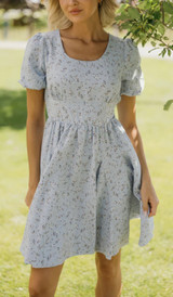 Mikarose The Tyler in Whisper Sky Dress