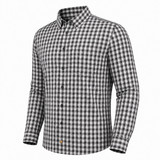 F/X Fusion Long Sleeve Shirt - Textured Mini Check