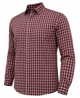 F/X Fusion Long Sleeve Shirt - Textured Mini Check