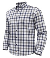 F/X Fusion Long Sleeve Shirt Twill Multi Plaid - White/Multi
