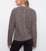 Charlie B Metallic Yarn Longsleeve Sweater