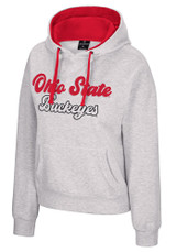 Colosseum Ohio State Buckeyes Sugar Embossed Hoodie