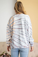 Starburst Tie Dye Pullover