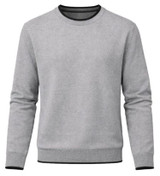 TREND by F/X Fusion Long Sleeve Birdseye Crew With Tipping