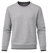 TREND by F/X Fusion Long Sleeve Birdseye Crew With Tipping