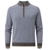 F/X Fusion B&T Long Sleeve Birdseye 1/4 Zip Sweater