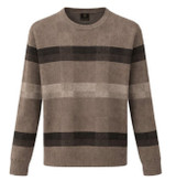 F/X Fusion Long Sleeve Textured Crew Sweater