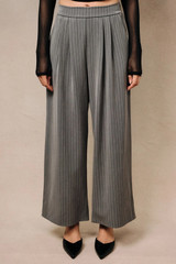 Gilli Pinstripe Wide Leg Pants