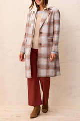 Tribal Car Coat With Removeable Hood
