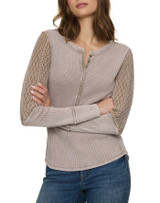 Flag & Anthem Hattieville Mixed Media Cable Henley