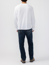 Silver Grayson Classic Straight Leg Jean