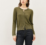 Be Cool Ruffle Hem Cardigan