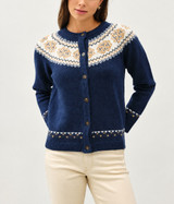 Be Cool Nordic Print Cardigan