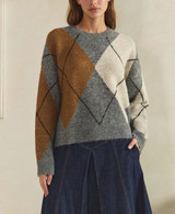 Curds and Whey Argyle Sweater