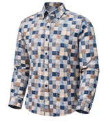 F/X Fusion Long Sleeve Fashion Textured Shirt
