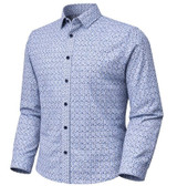 F/X Fusion Long Sleeve Micro Square Shirt