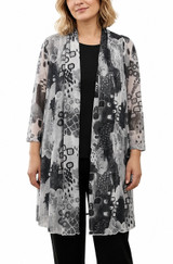 Creation Print Cardigan