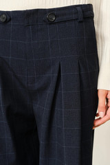 Aaron & Amber Pleated Wide Pants