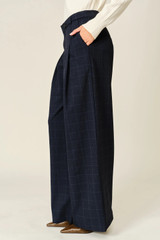 Aaron & Amber Pleated Wide Pants