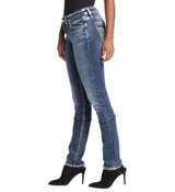 Silver Elyse Straight Jean-L03403SCP318